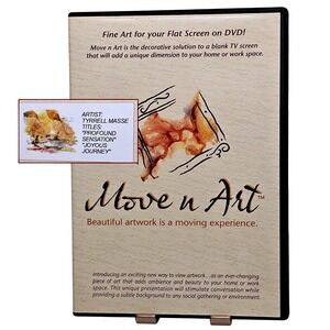 Move n Art Tyrrell Masse Profound Sensation Fine Art‎ DVD Joyous Journey VTG